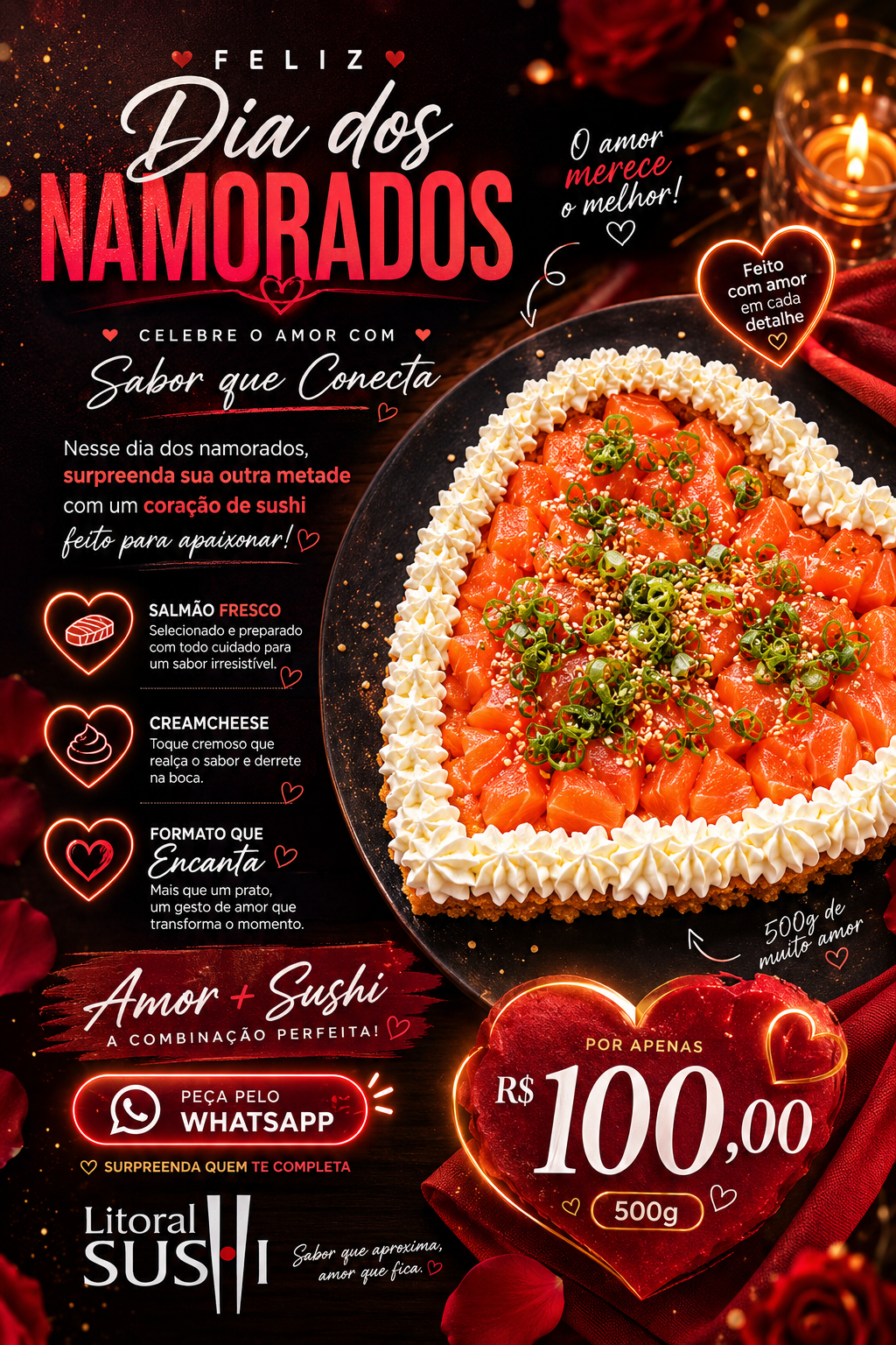Coração de Sushi